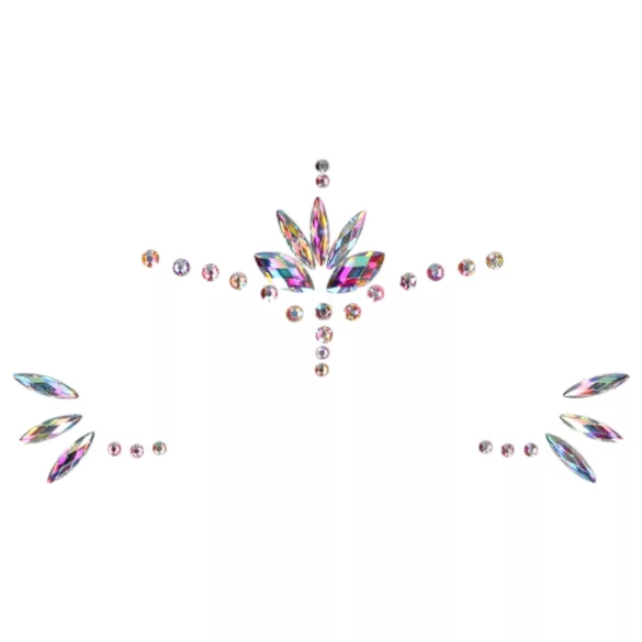 Le Désir Contact - glittrig ögonstickers - regnbågsfärg
