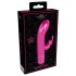 Royal Gems Dazzling - rabbitvibrator med klitorisstimulering - uppladdningsbar