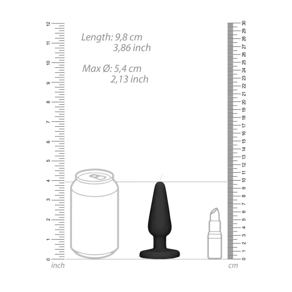 Scandalous - massage ljus - svart - 50g