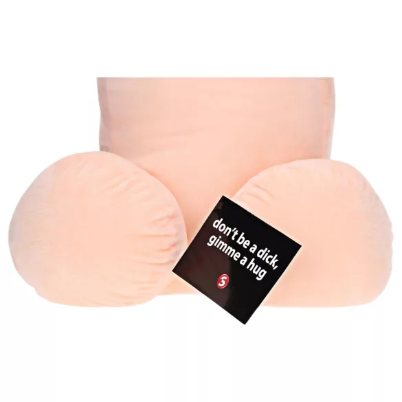 Plysch penis - mjuk leksak - 30cm - naturfärg