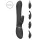 Vive Chou - vibrator med klitorisstav 4-i-1 - svart