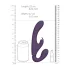 Vive Suki - strap-on vibrator utan remmar - lila