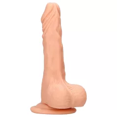 RealRock - dildo med pung - realistisk - 20cm - natur
