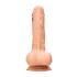 RealRock - dildo med pung - realistisk - 20cm - natur