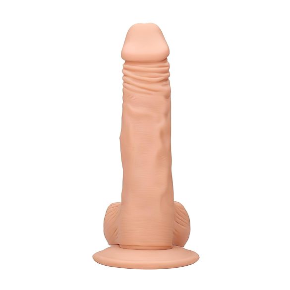 RealRock - dildo med pung - realistisk - 20cm - natur