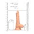 RealRock - dildo med pung - realistisk - 20cm - natur