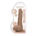 RealRock - dildo med pung - realistisk, 25cm - mörk natur
