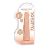 RealRock - dildo med ådror - realistisk - 17 cm - hudfärgad