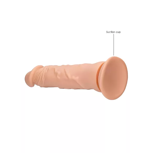 RealRock - dildo med ådror - realistisk - 25 cm - natur