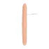 RealRock - dubbel dildo - 36 cm - naturfärg