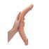 RealRock Double Dong 14 - dubbel dildo (36 cm) - naturlig
