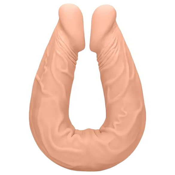 RealRock - dubbel dildo - 36 cm - naturfärg