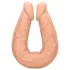 RealRock - dubbel dildo - 36 cm - naturfärg