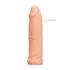 RealRock - penishylsa - 17 cm - natur