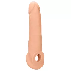 RealRock - penissleeve - 21,5 cm - natur