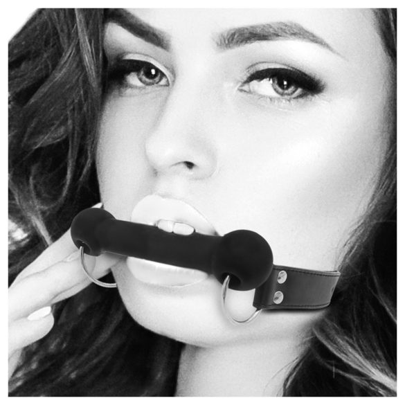 Ouch! - bitgag benformad - svart