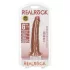 RealRock - realistisk dildo 15,5cm - mörk naturfärg