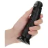RealRock - realistisk dildo med sugkopp - 15,5cm - svart