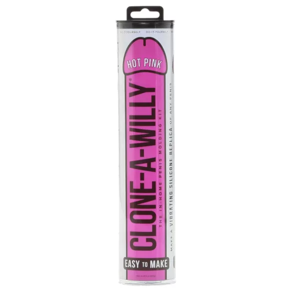 Clone-a-Willy - peniskopia kit med vibrator - rosa