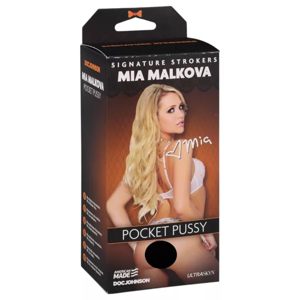 Doc Johnson Mia Malkova - realistisk Ultraskyn-onani­slida (hudfärgad)