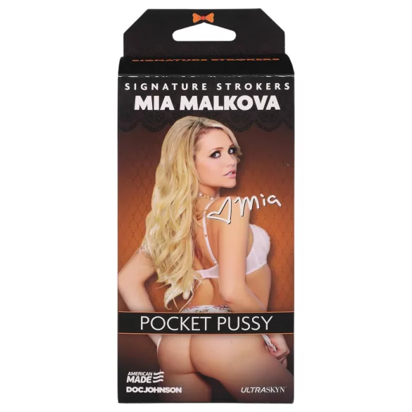 Doc Johnson Mia Malkova - realistisk Ultraskyn-onani­slida (hudfärgad)