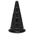 Doc Johnson TitanMen Anal Stretcher - konformad analplugg (svart) - 15 cm
