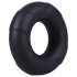 Doc Johnson C-Ring - silikon penisring (svart)