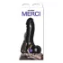 Doc Johnson The Perfect Cock - realistisk dildo (svart) - 19 cm