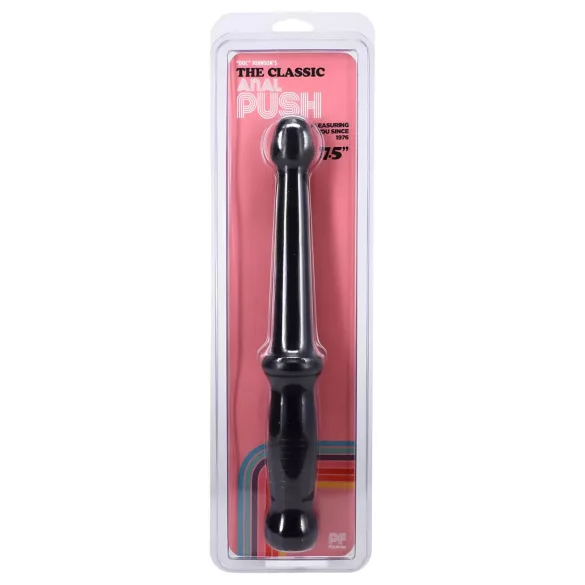 Doc Johnson - analdildo med handtag - svart