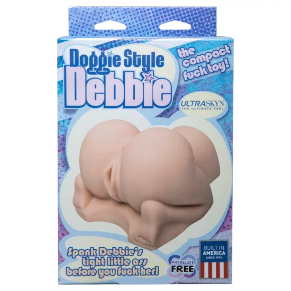 Doc Johnson Doggie Style Debbie - realistisk masturbator (hudfärgad)