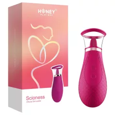   Honey Play Box Scioness - sugande vibrator för klitoris med tungfunktion - rosa
