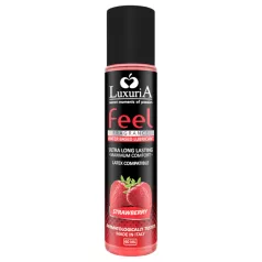   LuxuriA Feel Strawberry - glidmedel på vattenbas - jordgubb (60 ml)