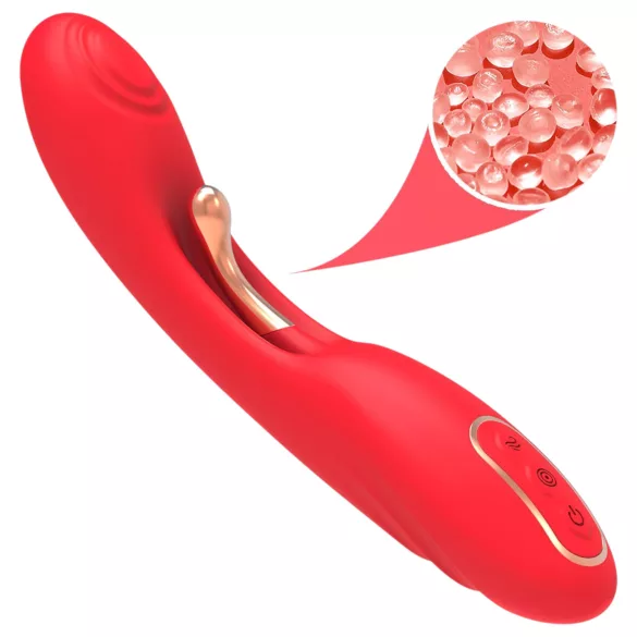 Bestoy - G-punktsvibrator med tunga - röd