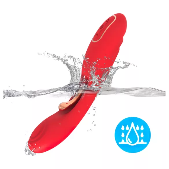 Bestoy - G-punktsvibrator med tunga - röd