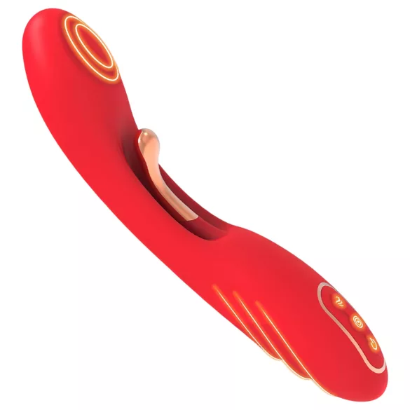 Bestoy - G-punktsvibrator med tunga - röd