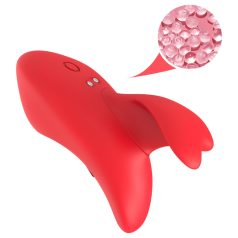 Bestoy - uppladdningsbar fingervibrator - röd