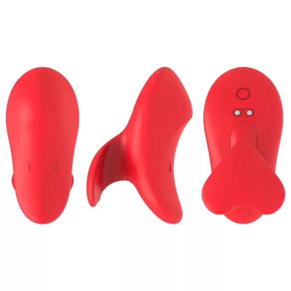 Bestoy - uppladdningsbar fingervibrator - röd