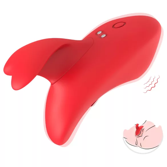 Bestoy - uppladdningsbar fingervibrator - röd