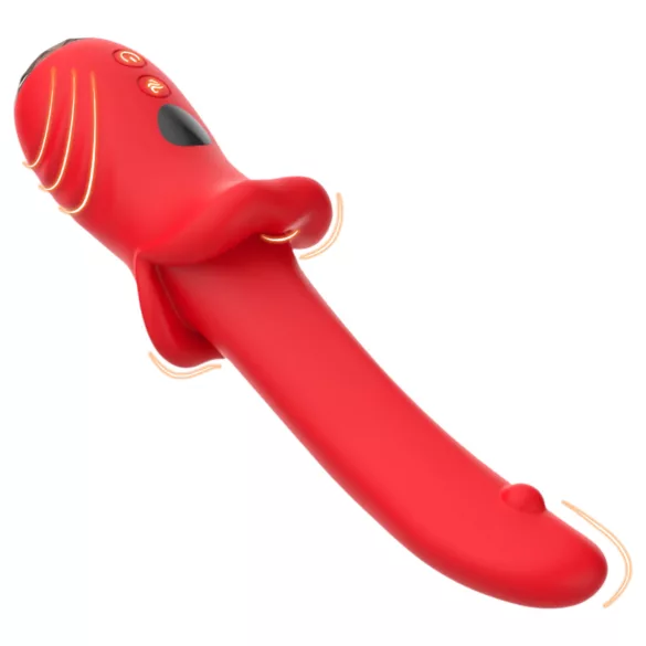 Bestoy - G-punktsvibrator - vattentät - röd