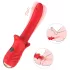 Bestoy - G-punktsvibrator - vattentät - röd