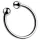 Rozsdamentes - penishuvudring - fördröjd ejakulation - stål 32mm