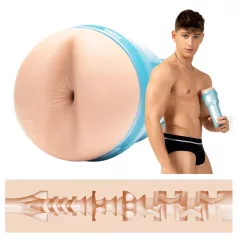   Fleshjack Reno Gold - realistisk analmasturbator - naturfärg