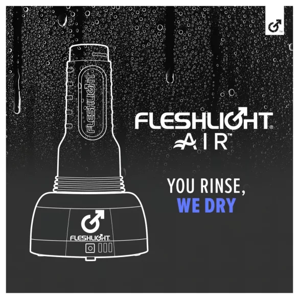Fleshlight Air - automatisk torkare för onanileksak (svart)