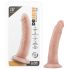Dr. Skin - realistisk dildo med sugkopp - naturfärg - 17,5 cm