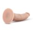 Dr. Skin - realistisk dildo med sugkopp - naturfärg - 17,5 cm