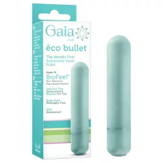 Gaia Eco M - miljövänlig stavvibrator (turkos) - medium