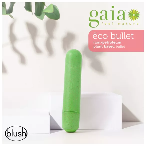 Gaia - vibratorstav - miljövänlig - grön - medium