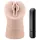M for Men Ashley - vibrerande masturbator - naturfärg