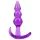 B Yours - analplugg med kulor - lila