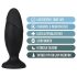 Anal Adventures Platinum Rocket - stor analplugg - svart
